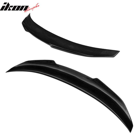 2012-2019 BMW 3-Series F30 F80 PSM Style Carbon Fiber Trunk Spoiler
