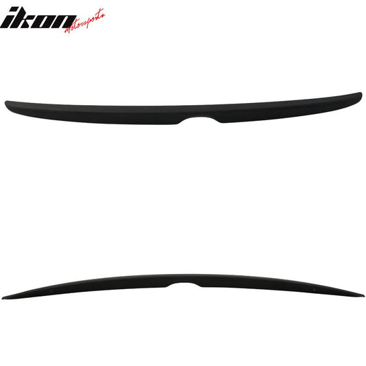Matte Fits 14-18 Mazda 3 Mazda3 Sedan Flush Factory Trunk Spoiler