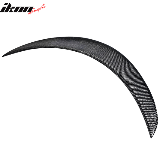 2017-2022 Benz W205 C Class Coupe AMG Style Trunk Spoiler Carbon Fiber