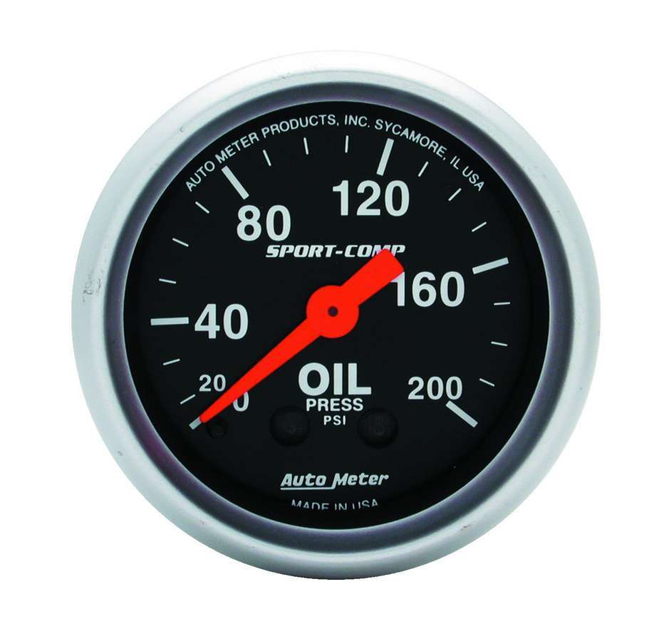 TD GAUG OIL PRESSURE 2 1/16