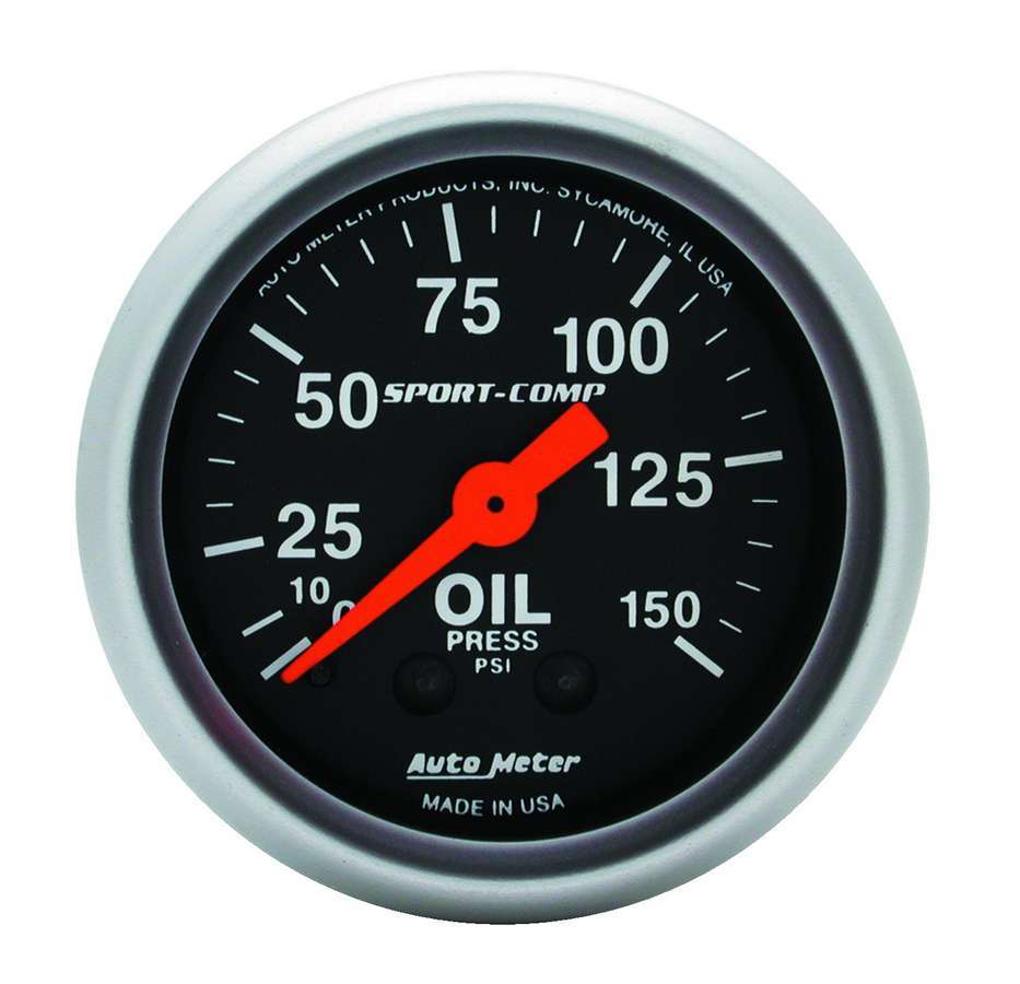 TD GAUG OIL PRESSURE 2 1/16