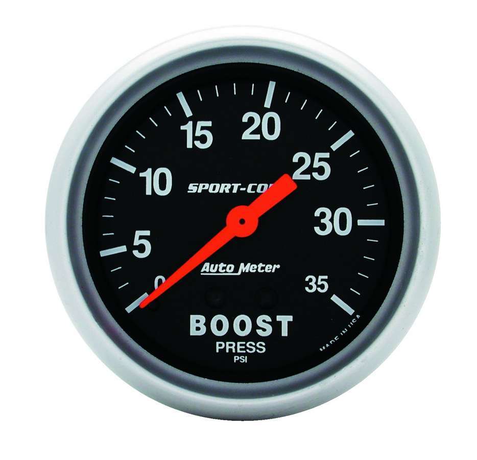 TD GAUG BOOST 2 5/8 35PSI