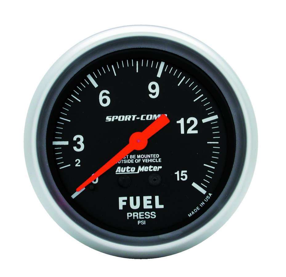 TD GAUG FUEL PRESSURE 2 5/8