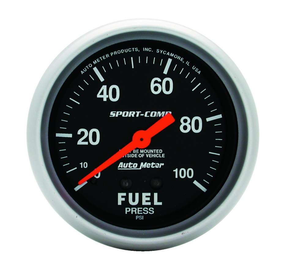 TD GAUG FUEL PRESSURE 2 5/8