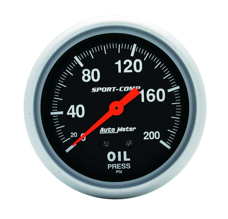 TD GAUG OIL PRESSURE 2 5/8
