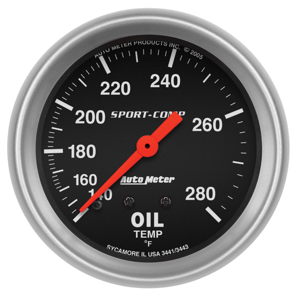 TD GGE OIL TEMP 2 5/8 140