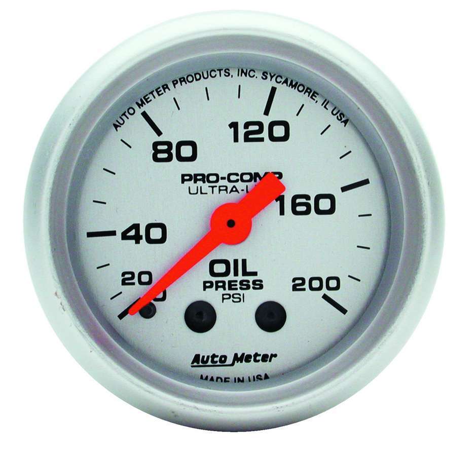 TD GAUG OIL PRESSURE 2 1/16