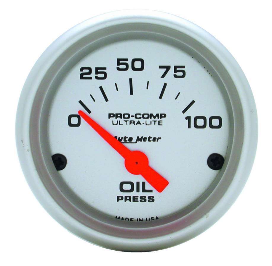 TD GAUG OIL PRESSURE 2 1/16