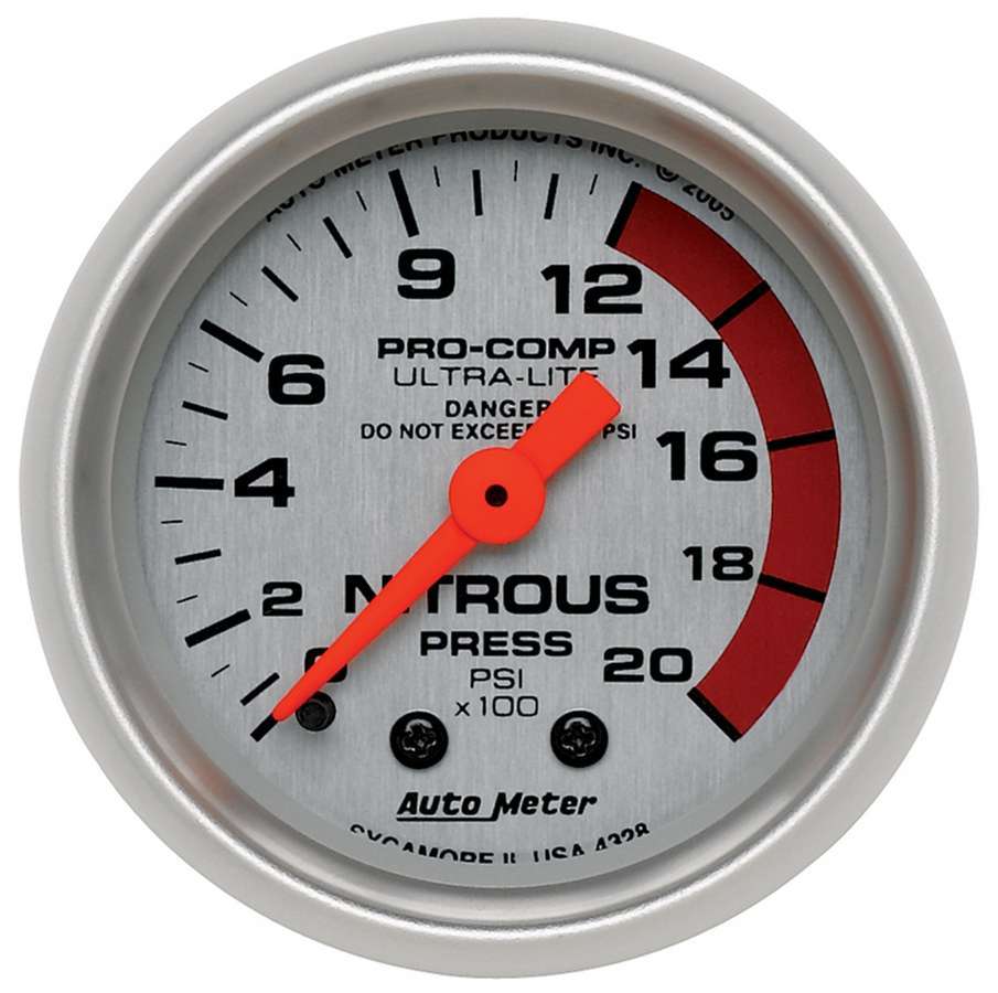 TD GGE NITROUS PRSSURE 2 1/1