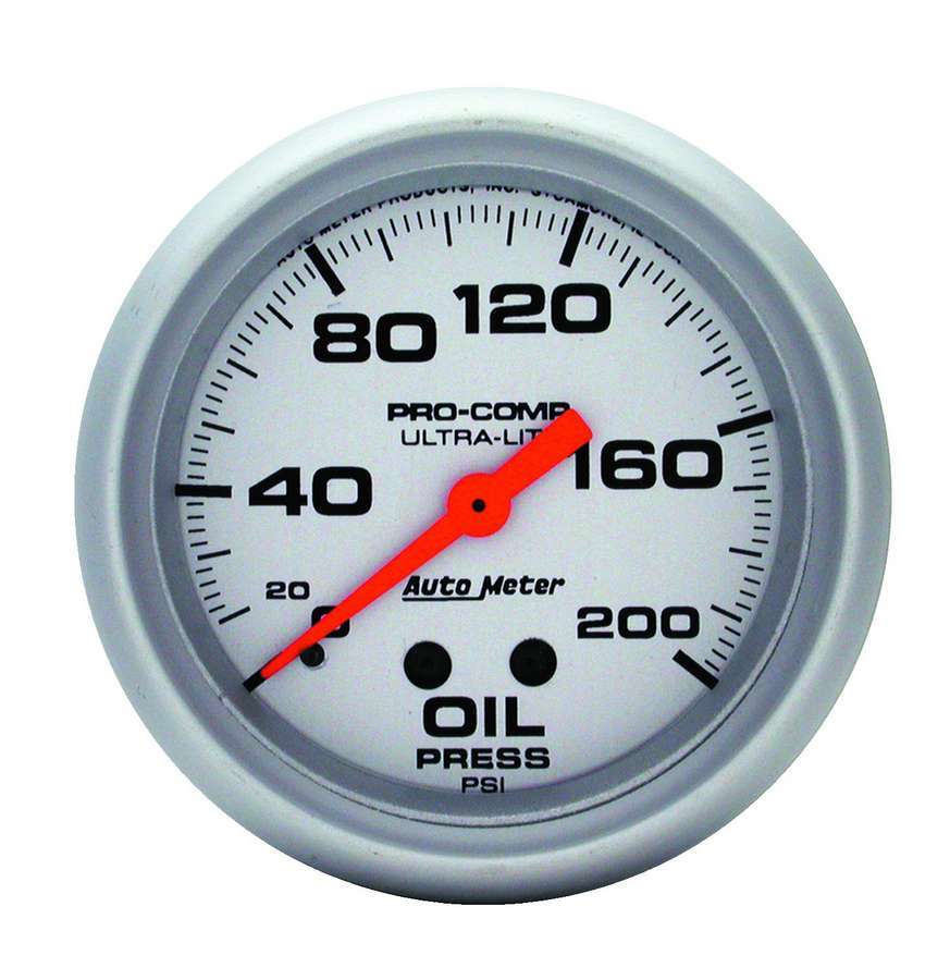 TD GAUG OIL PRESSURE 2 5/8