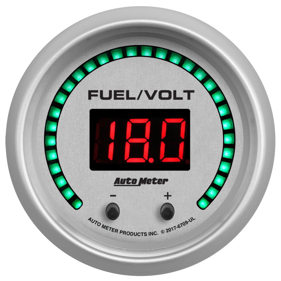 GAUGE FUEL/VOLT 2 1/16