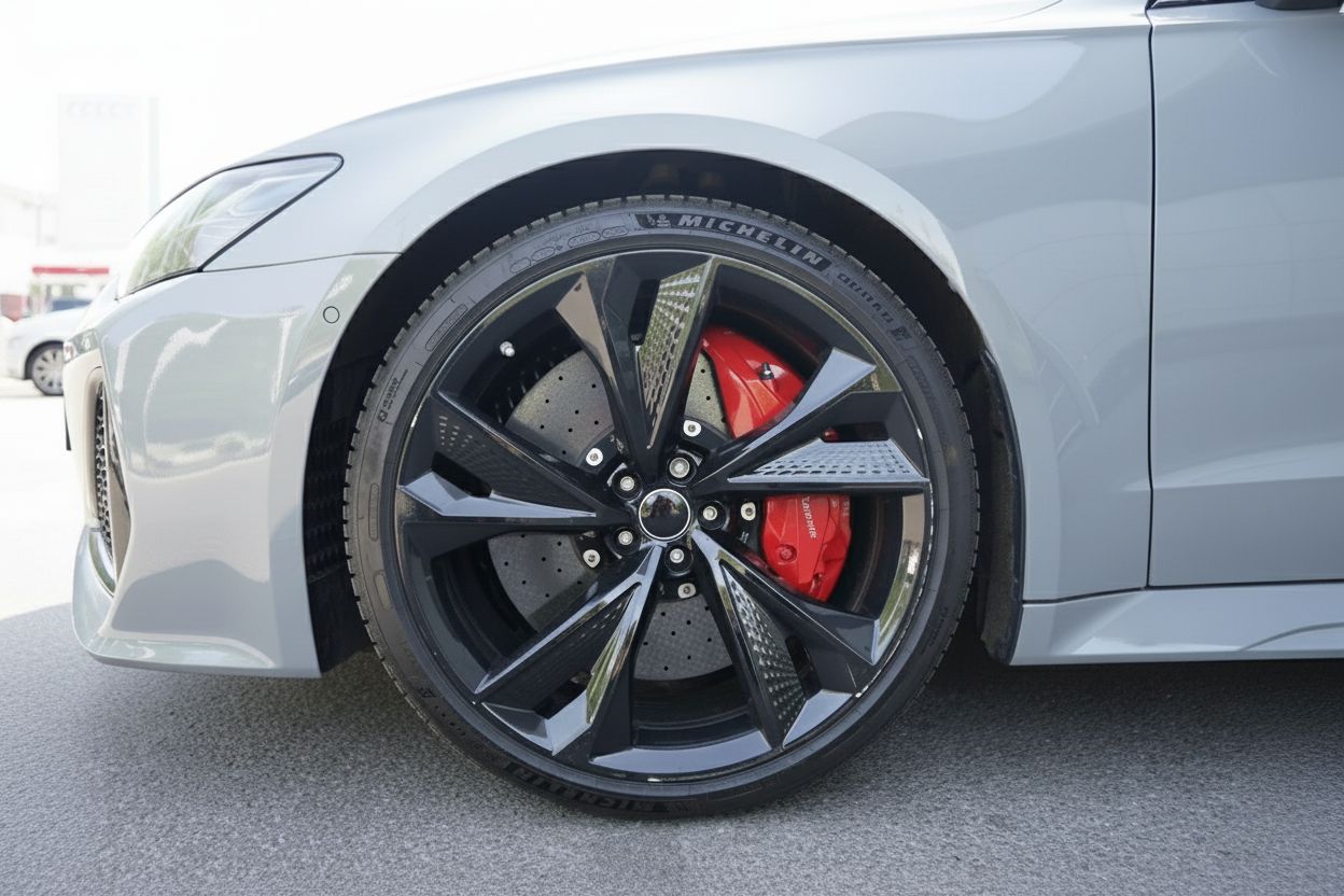 AU14 18x8 5x112 +35 66.6 Gloss Black