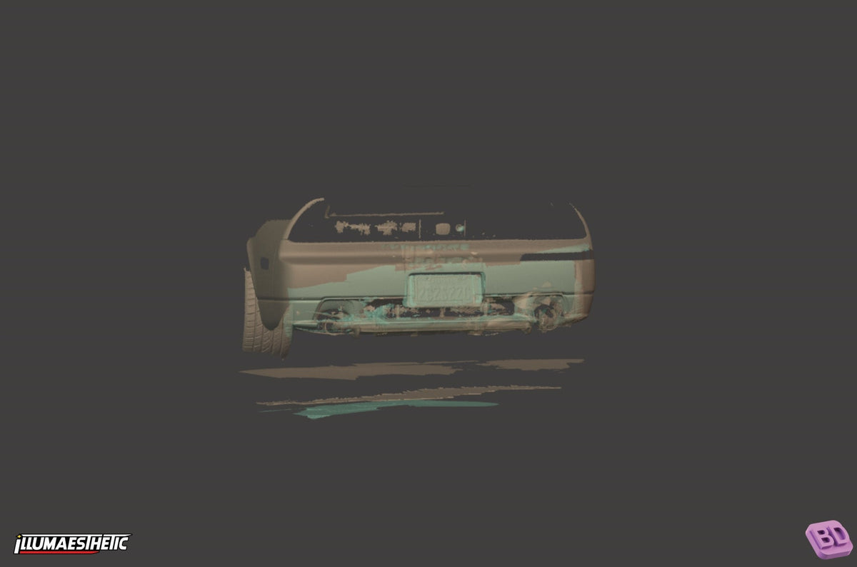 Acura Honda NSX (NA2) 3D Scan (2002-2006)