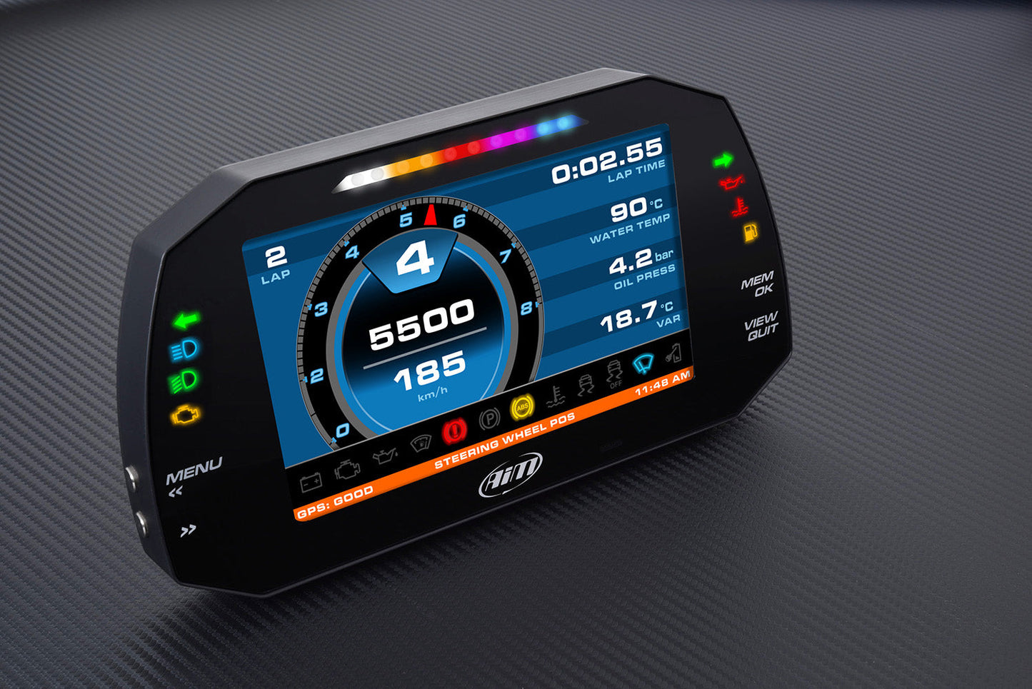 AiM Sports MXG 1.3 Strada Large Color TFT Dash