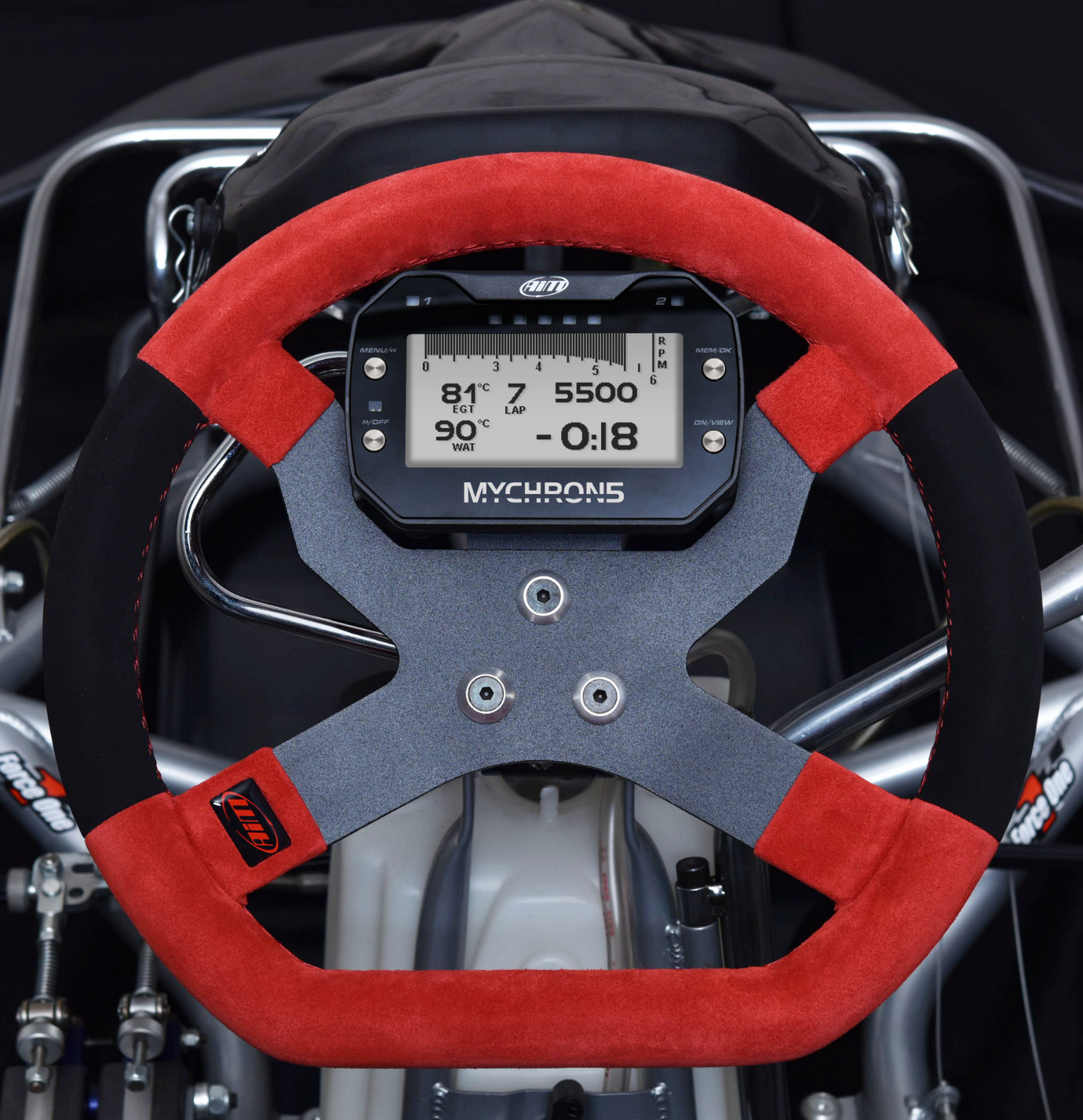 AiM Sports MyChron 5 Karting Steering Wheel