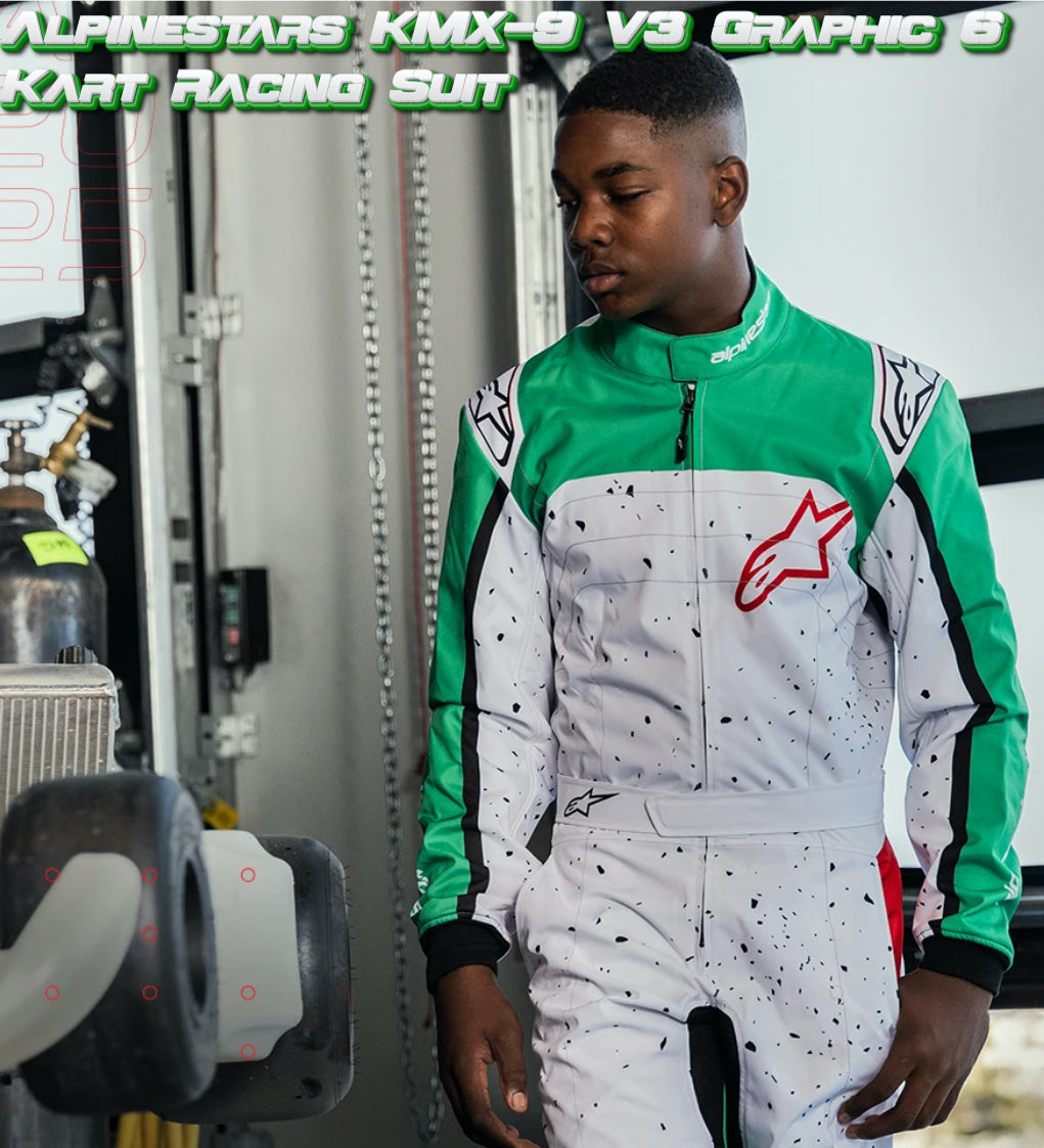 Alpinestars KMX-9 v3 Graphic 6 Kart Racing Suit