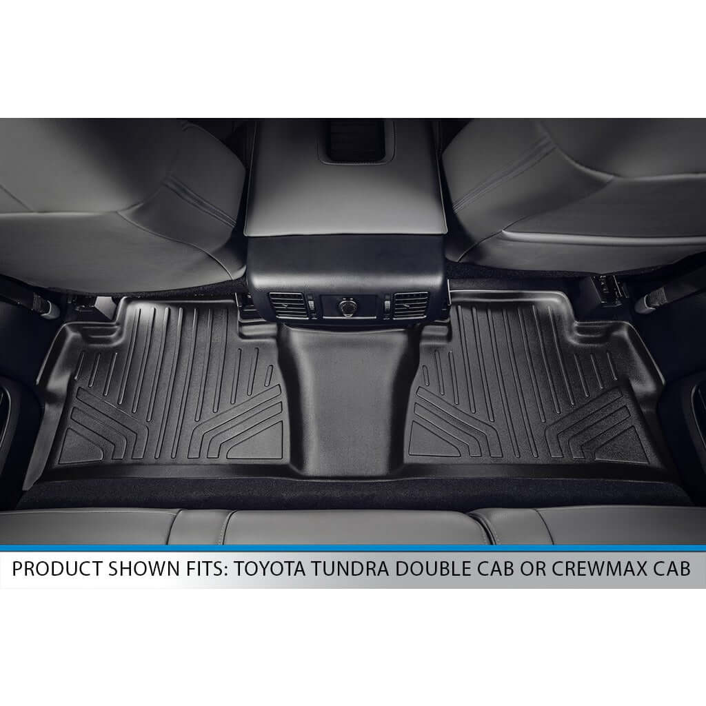 2014-2021 Toyota Tundra Floor Liners | Double Cab Models with second row Under Seat Storage | SMARTLINER
