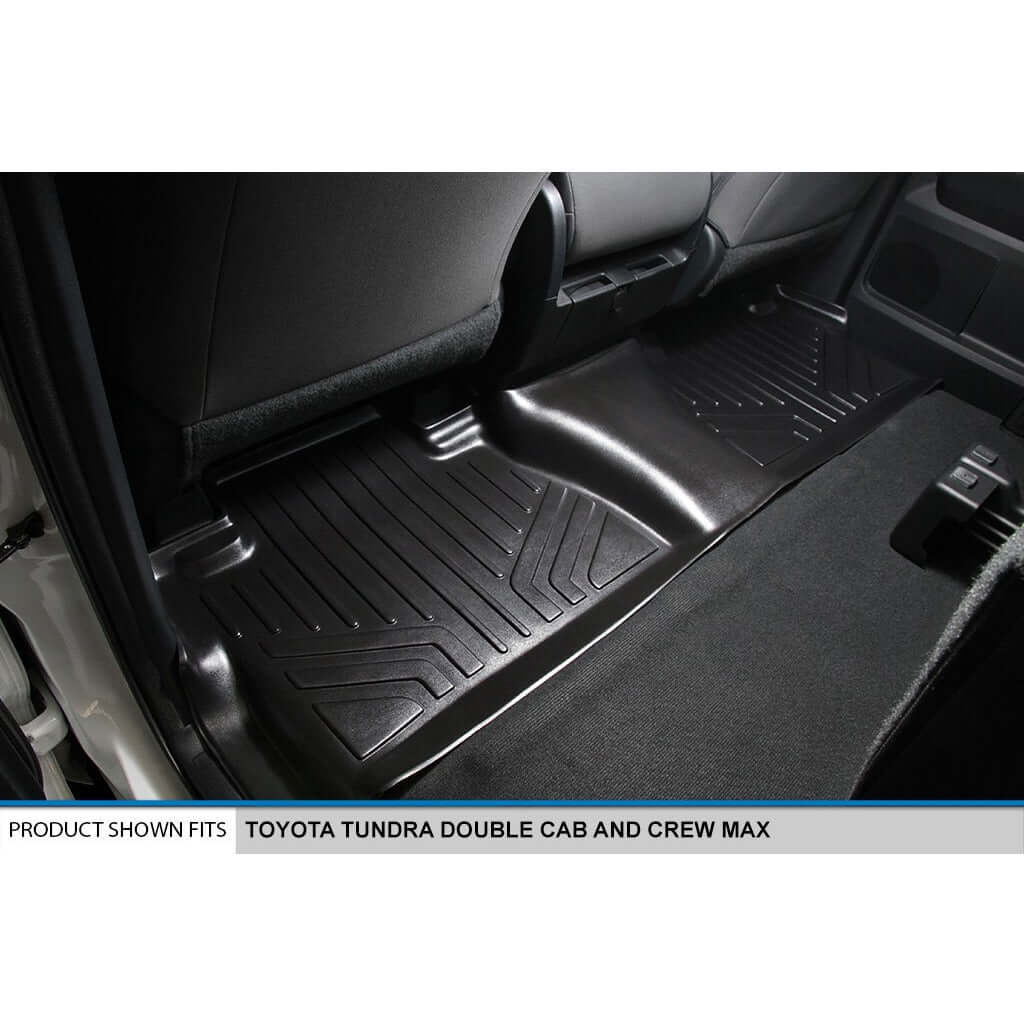 2014-2021 Toyota Tundra Floor Liners| Crew Max Cab| Carpeted Flooring with second row Under Seat Storage |SMARTLINER