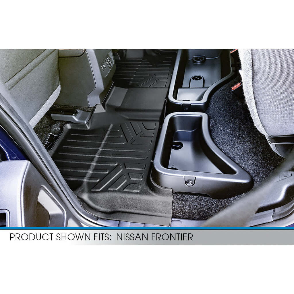 2022-2026 Nissan Frontier Floor Liners|Crew Cab Models|SMARTLINER