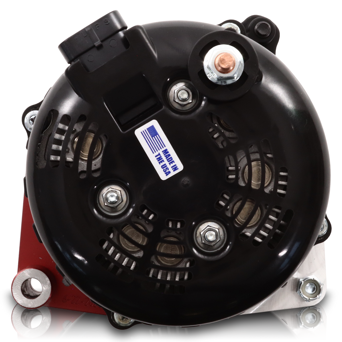 Mechman 400 Amp Elite Series Alternator 1987-1995 GM Truck / SUV - Red