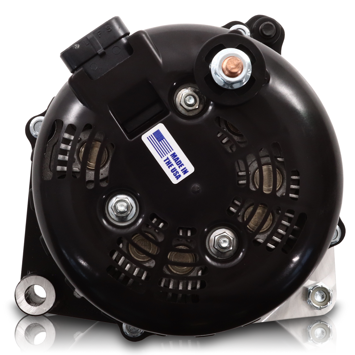 Mechman 400 Amp Elite Series Alternator 1987-1995 GM Truck / SUV - Black