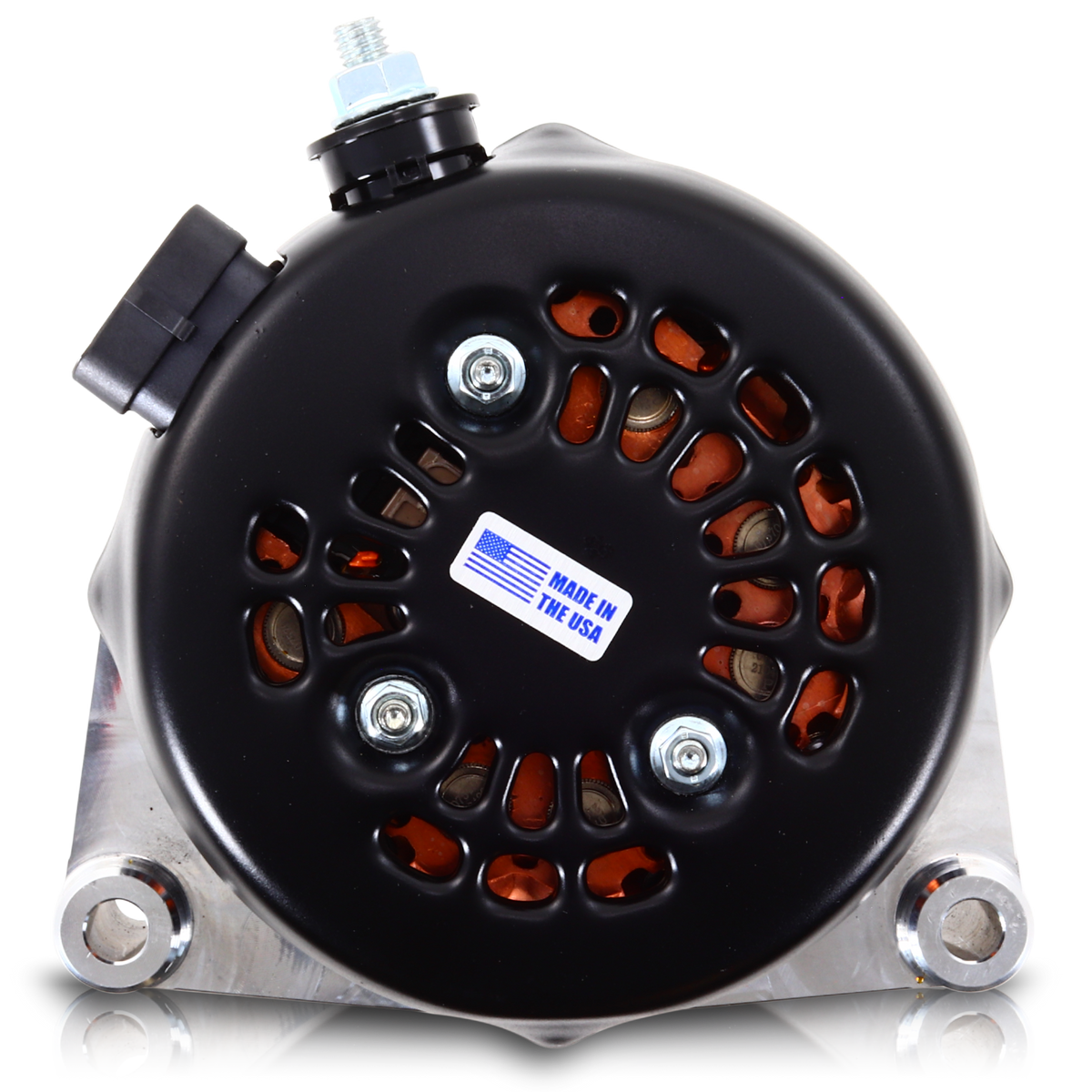 Mechman 240 Amp High Output Alternator 1996-2004 GM Truck 4.3L 4.8L 5.3L 5.7L 6L - Machined Billet