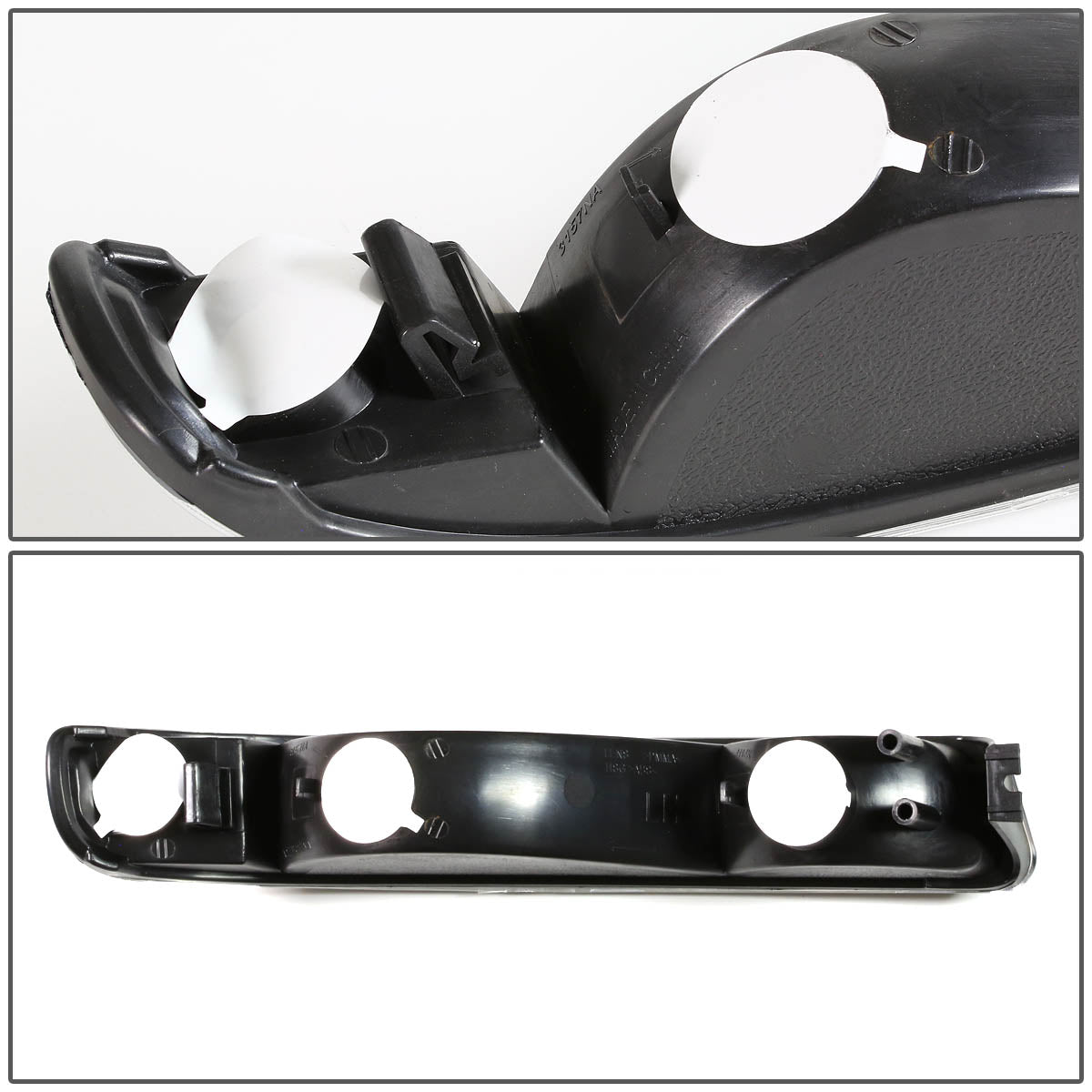 1999-2006 GMC SIERRA YUKON PROJECTOR HEADLIGHTS BUMPER LAMP BLACK