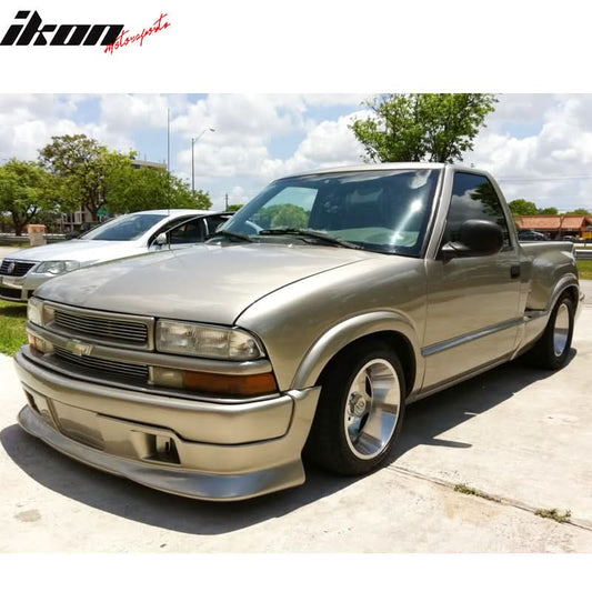 1998-2004 Chevy S10 GMC S15 Sonoma Extreme Style Front Bumper Lip PU