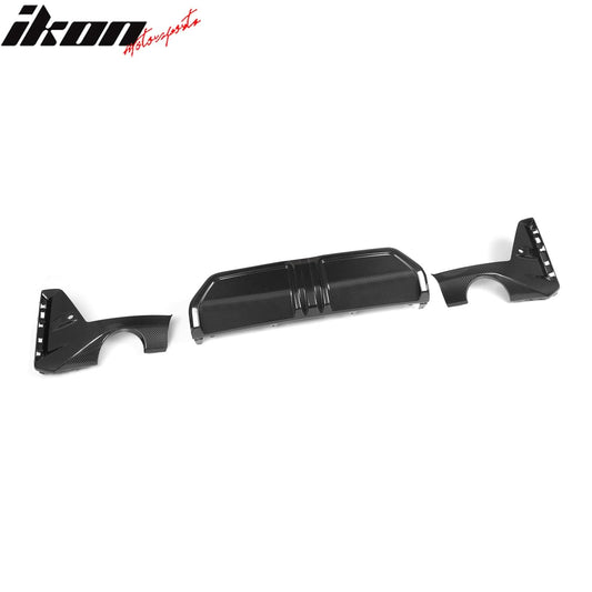 2023-2024 BMW 3 Series G20 LCI MP Style Rear Lip Dry Carbon Fiber