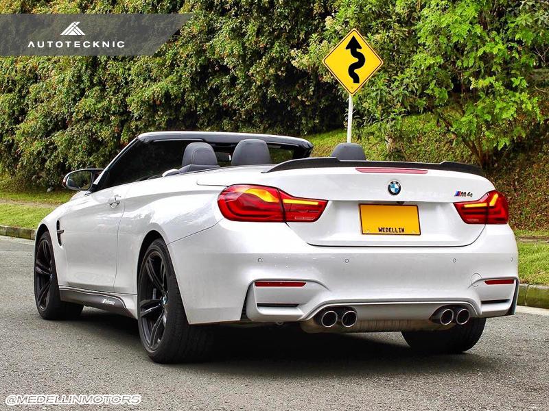 AutoTecknic Carbon Competition Trunk Spoiler - BMW F33 4-Series | F83 M4 Convertible