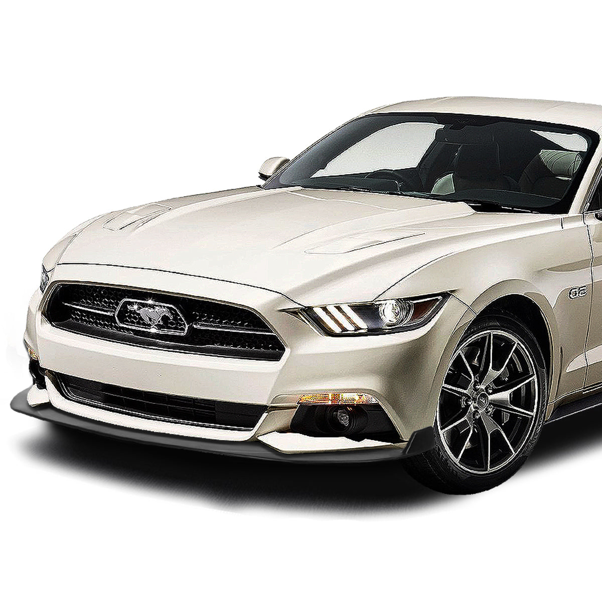 GEN PERFORMANCE 2015-2017 FORD MUSTANG SPLITTER STYLE FRONT BUMPER LIP