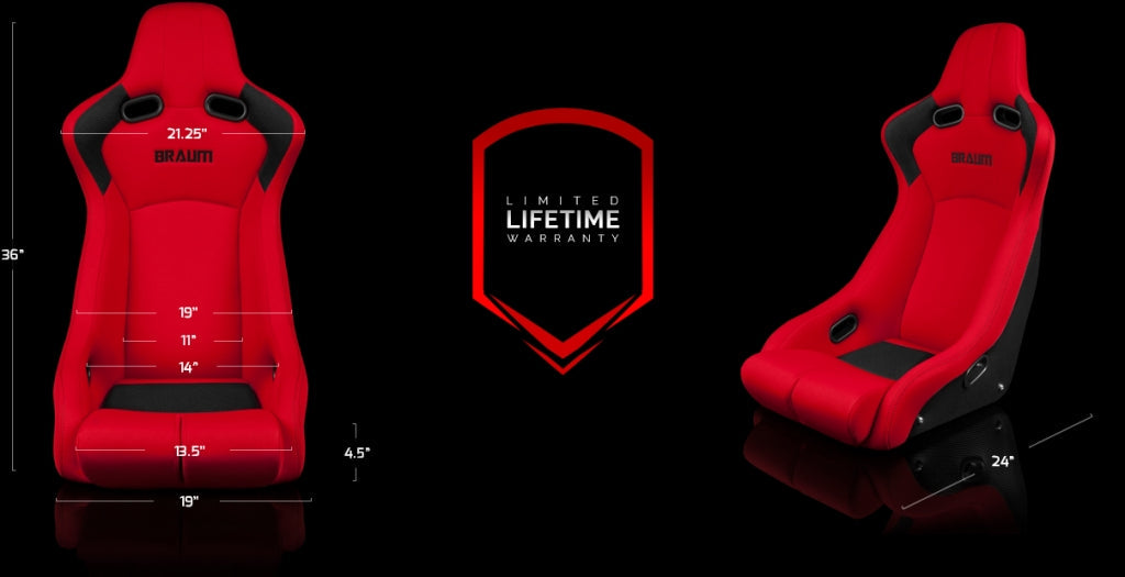 VENOM-R Fixed Back Bucket Seat