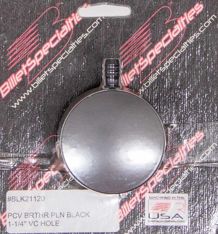 PCV BRTHR PLN BLACK 1-1/4 VC