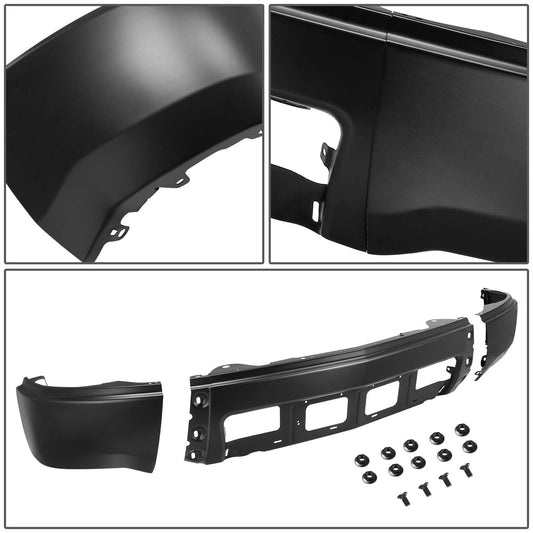 2014-2015 Chevrolet Silverado 1500 Front Bumper Cover Black