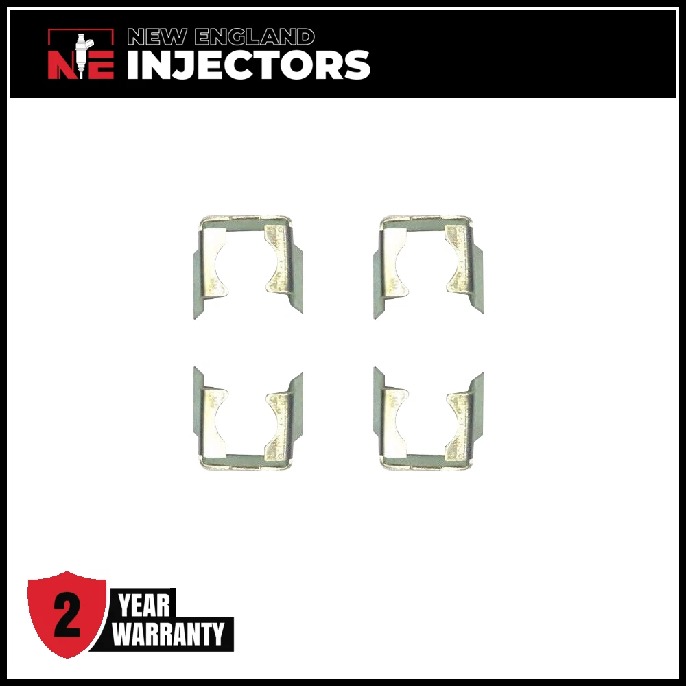 Set of 4 Fuel Injector Retainer Clips Fits 2002-2008 Mini Cooper 1.6L 1521390