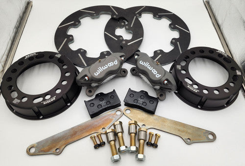 Branik Legacy / Wilwood 1999-2004 Ford Super Duty Dana 60 Big Brake Kit — 4 or 6 Piston
