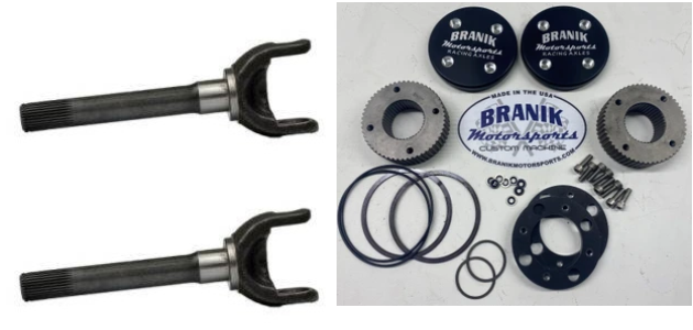 Branik Motorsports Dana 60 35 Spline Outer Stub and Drive Slug Upgrade Kit