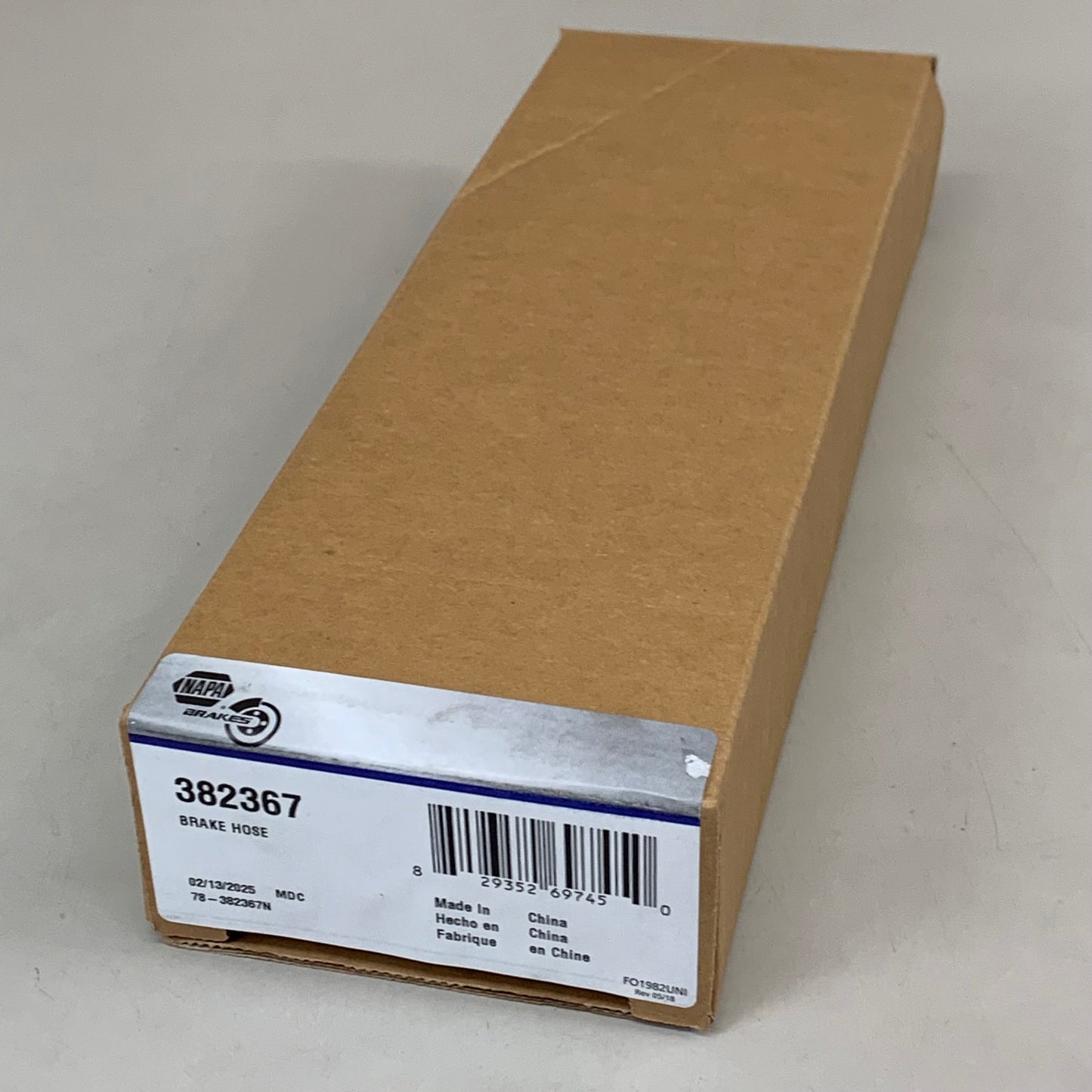NAPA Ultra Premium Brake Hose For Chrysler & Dodge 12.6" 382367