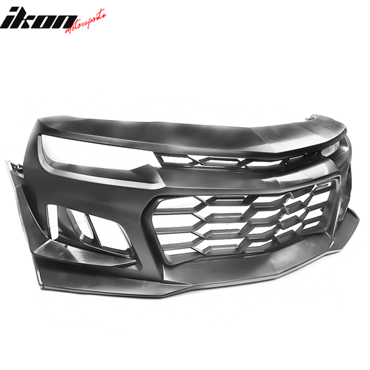 2014-2015 Chevy Camaro 1LE Style Front Bumper Cover w/ Headlights