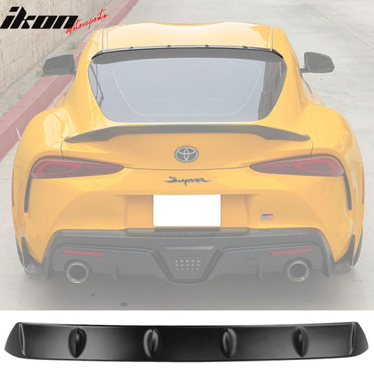 2000-2025 Toyota GR Supra MK5 V2 Unpaint TRD Trunk + Roof Spoiler ABS