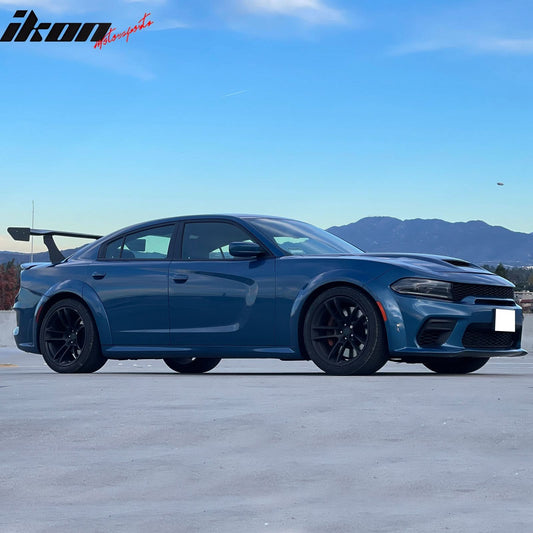 Universal 65'' GT Trunk Spoiler V1 Brackets V4B Legs + V4A Plates ABS