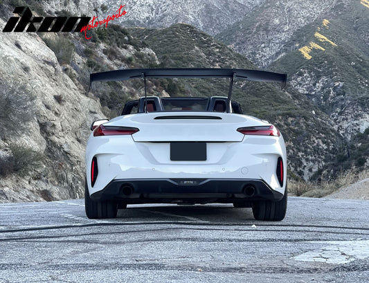 Universal 57'' GT Trunk Spoiler V1 Brackets V4D Legs + V4A Plates ABS