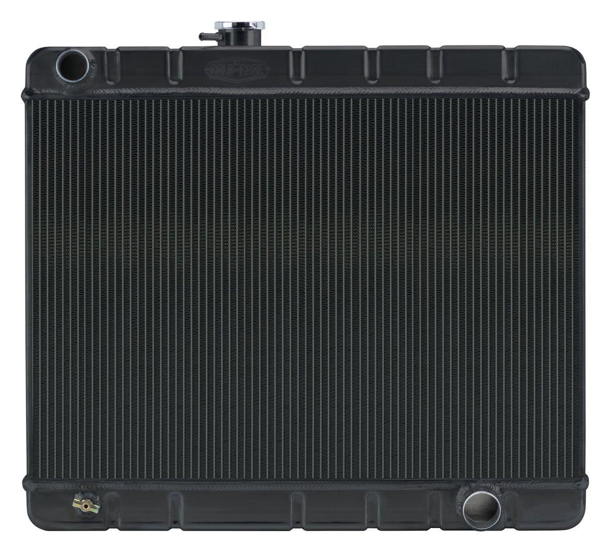 RADIATOR ALUM GTO BLK 2ROW