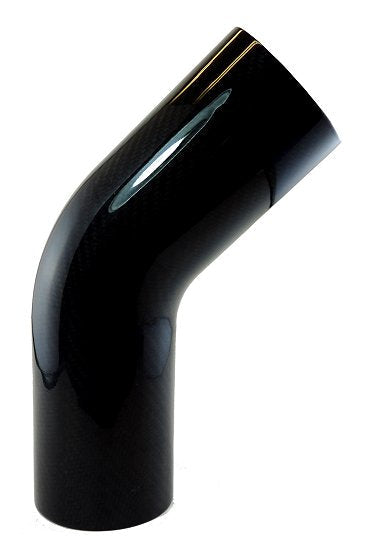 Carbon Fiber Intake Elbow, 3.5" OD x 45 Degree