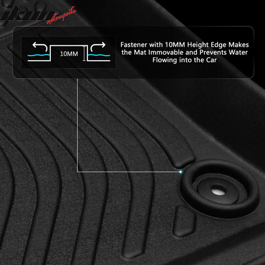 2015-2019 Hyundai Sonata 2016-2020 Kia Optima 3D Floor Mats Liner TPE
