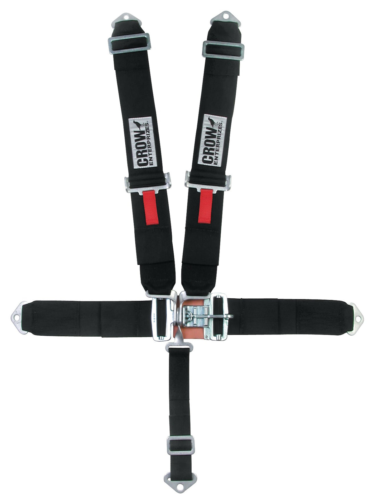 5-Pt Harness Big Latch Blk Bolt In Pull Down