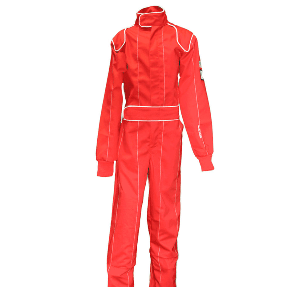 Driving Suit Junior Red Proban Small 1-Piece