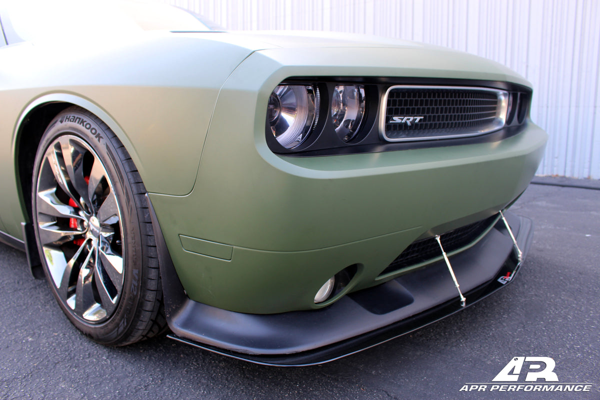 Dodge Challenger SRT-8 Carbon Fiber Front Wind Splitter 2008 - 2010