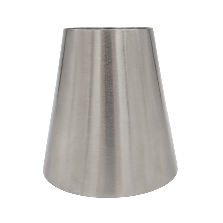 3.500" OD x 3.000" OD 14ga Reducer (3.000" Long) - Brushed Finish - 304 Stainless