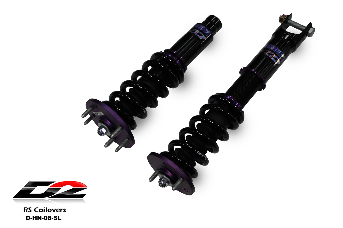 SL Coilovers 08-12 Honda Accord 09-14 Acura TL 09-14 Acura TSX FWD D2 Racing FREE SHIPPING
